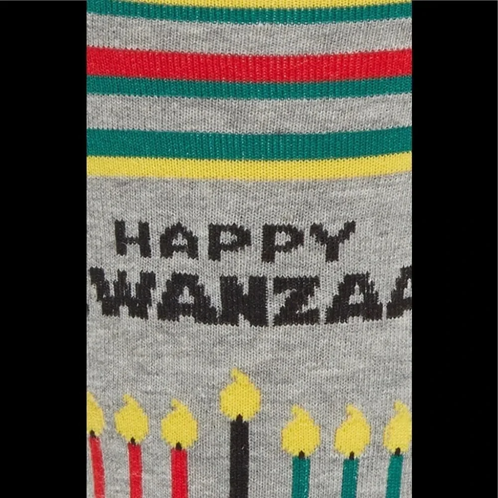 HOT SOX Happy Kwanza Crew Socks​